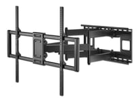 Manhattan 462358, 200 X 200 Mm, 900 X 600 Mm, -15 - 5°, -60 - 60°, Stål, Svart