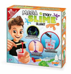 BUKI Mega slime kit - BUKI FRANCE - Slime box för att skapa säkra klibbiga blandningar - 15 aktiviteter