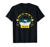 Jingle All The Way To Sweden - Swedish Christmas Travel T-Shirt