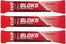 Clif Bloks Energy Chews Strawberry - Sports Supplements, 60 g Strawberry - 3