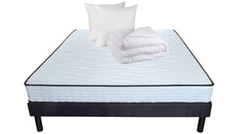 Matelas + sommier Ressorts 140x190 cm CONFOBED QUADRI