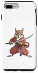 Coque pour iPhone 7 Plus/8 Plus Anime Samurai Squirrel Warrior Kids