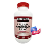 Kirkland Signature Calcium Citrate, Magnesium & Zinc + Vitamin D3, 500 Tablets