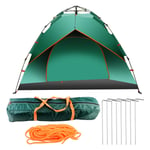 2-3 Person Pop Up Camping Tent Outdoor Hiking Waterproof Room Beach Sun Shelter