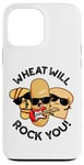 Coque pour iPhone 13 Pro Max Wheat Will Rock You Funny Food Jeu de mots