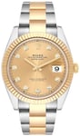 Rolex 126333-0011 Datejust 41 Kullattu/18K keltakultaa Ø41 mm