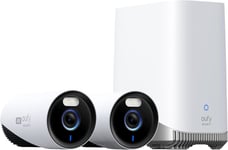 Eufy Security eufyCam E330 Professional 2-Cam Kit 4K Outdoor Security Camera NVR