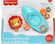 Fisher-Price Badleksak Med Skruvbar Båt + Lejonfigur Cfgmbt003a