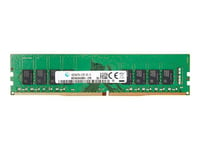 HP - DDR4 - module - 8 Go - DIMM 288 broches - 2400 MHz / PC4-19200 - 1.2 V - mémoire sans tampon - non ECC - pour EliteDesk 800 G3 (DIMM); ProDesk 400 G4, 600 G3 (DIMM)