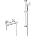 Pack Essence Mitigeur monocommande 1/2' + Ensemble de douche complet 2 jets Tempesta 100 (33636001-TEMPESTA) - Grohe