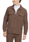 Lindbergh Corduroy Overshirt Brun