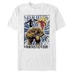 Marvel Other Fantastic Four Card Organic Short Sleeve T-Shirt, White, XXL