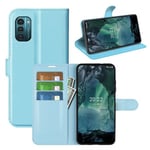 Nokia G21      Pu Wallet Case    [Lightblue]