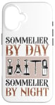 iPhone 16 Sommelier Wine Drinking Tasting Corkscrew Wine Opener Case