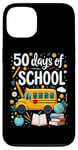 iPhone 13 50 Days Of School 50th Day Of School Happy 50 Days Of School Case