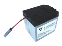 V7 RBC7-V7 - UPS-batteri (likvärdigt med: APC RBC7) - 1 x batteri - Bly-syra - 18 Ah - Europa - för P/N: SMT1500C, SMT1500I-AR, SMT1500IC, SMT1500NC, SMT1500TW, SUA1500ICH-45, SUA1500-TW