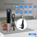 Inkbird 2.4G WiFi Culinary Sous Vide Cooker Slow Cook 230V Kitchen Circulator UK