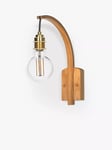 Tom Raffield Hanter Wall Light, Oak