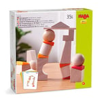 HABA - Jeu d'assemblage 3D Ça penche - Jouet en Bois Enfant - 4 Ans - 306793