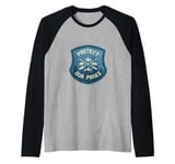 Protect Our Parks National Parks Vintage Retro Badge Raglan Baseball Tee