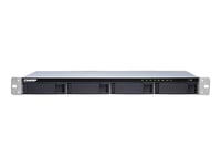 QNAP TS-431XeU - Serveur NAS - 4 Baies - rack-montable - SATA 6Gb/s - RAID RAID 0, 1, 5, 6, 10, JBOD, disque de réserve 5 - RAM 8 Go - Gigabit Ethernet / 10 Gigabit Ethernet - iSCSI support - 1U