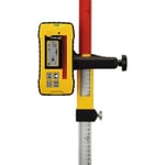 Mire de nivellement - STABILA - NL 7468 - Hauteur max. 240 cm - Aluminium - Nivellement avec laser et récepteur