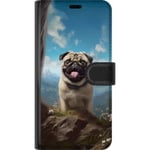 Lommeboketui til Xiaomi Redmi Note 12S med Glad Hund motiv