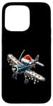 iPhone 15 Pro Max RC Airplane Model Flight Pilot Christmas Hat Xmas Case