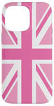 iPhone 14 Pro Max Pink, United Kingdom The Union Jack Flag Case