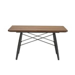 Vitra - Eames Coffee Table - Kvadratiskt, Solid American Walnut - Sofabord - Charles & Ray Eames - Brun - MDF/Metall/Tre