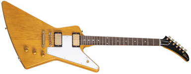 Gibson Custom 1958 Korina Explorer White Pickguard Natural