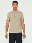 Boss Paule 4 Slim Fit Polo Shirt - Light Khaki