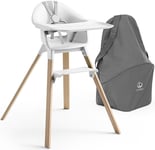 Stokke Clikk™ Høystol inkl. Oppbevaringsveske, Fjord Blue