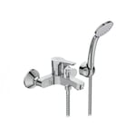 Mitigeur extérieur monocommande pour baignoire/douche en laiton chromé Ideal Standard Alpha