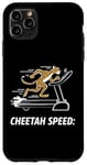 iPhone 11 Pro Max Cheetah Speed Treadmill Running Fun Case