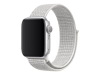 Apple 40Mm Nike Sport Loop - Klokkestropp For Smart Armbåndsur - Regular Size - Tindhvit - For Watch Hermès Series 7, Hermès Series 9, Nike Series 7, Series 10, Series 8, Series 9