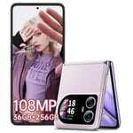 Blackview HERO 10 Smartphone Pliable Double écran 6.9" (12+24)Go+256Go,108MP+32MP,4000mAh,NFC - Violet