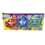 Goo Jit Zu Galaxy Attack Mega Heros Pack of 3