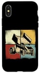 iPhone X/XS Dirt Track Racing Race Sprint Car Vintage Retro Case