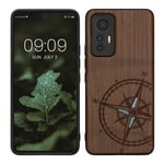 Wooden Case for Xiaomi 12 Lite 5G Navigational Compass Mother of Pearl