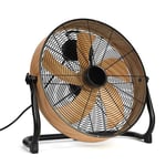 Ventilateur inclinable Daytona à poser 50 W Bois et Noir