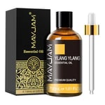 MAYJAM Huile Essentielle de Ylang Ylang 30ML de Haute Qualité pour Diffuseur, Humidificateur, DIY, Home, Wardrobes