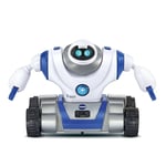 VTech - V-Bot® Explorer, Robot Enfant 5 en 1 à Construire et Transformer, Parlant et Programmable, Jouet Interactif High-Tech, Cadeau Enfant Dès 5 Ans - Contenu en Français, Gris