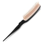 Modelite - Brosse démêlage & lissage rose & noir