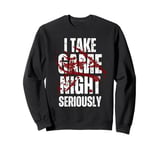 I Take Game Night Seriously Board Game Humor Shirt Sweatshirt