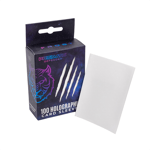 Card Sleeves Standard Holographic "Starfield" Frost White 66×91mm (100) (Prismatic Defender)