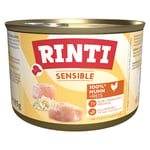 RINTI Sensible 6 x 185 g - kana & riisi