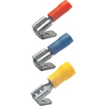 100 stk Isol. Spade 6,3 x 0,8 mm, 4-6 mm² med forgrening