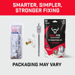 Bullfix TV Kit - Plasterboard Fixings for TV Bracket, Heavy Duty Wall Fixing for