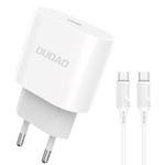 Google Pixel 7 Pro Laddare - 2M Kabel & Väggladdare 20W - Dudao